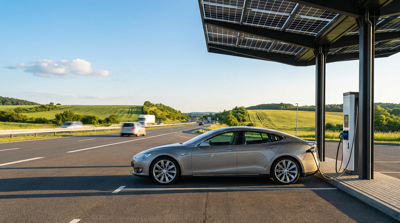 Carregamento Rápido em Rodovias: Tempo Real nas Paradas