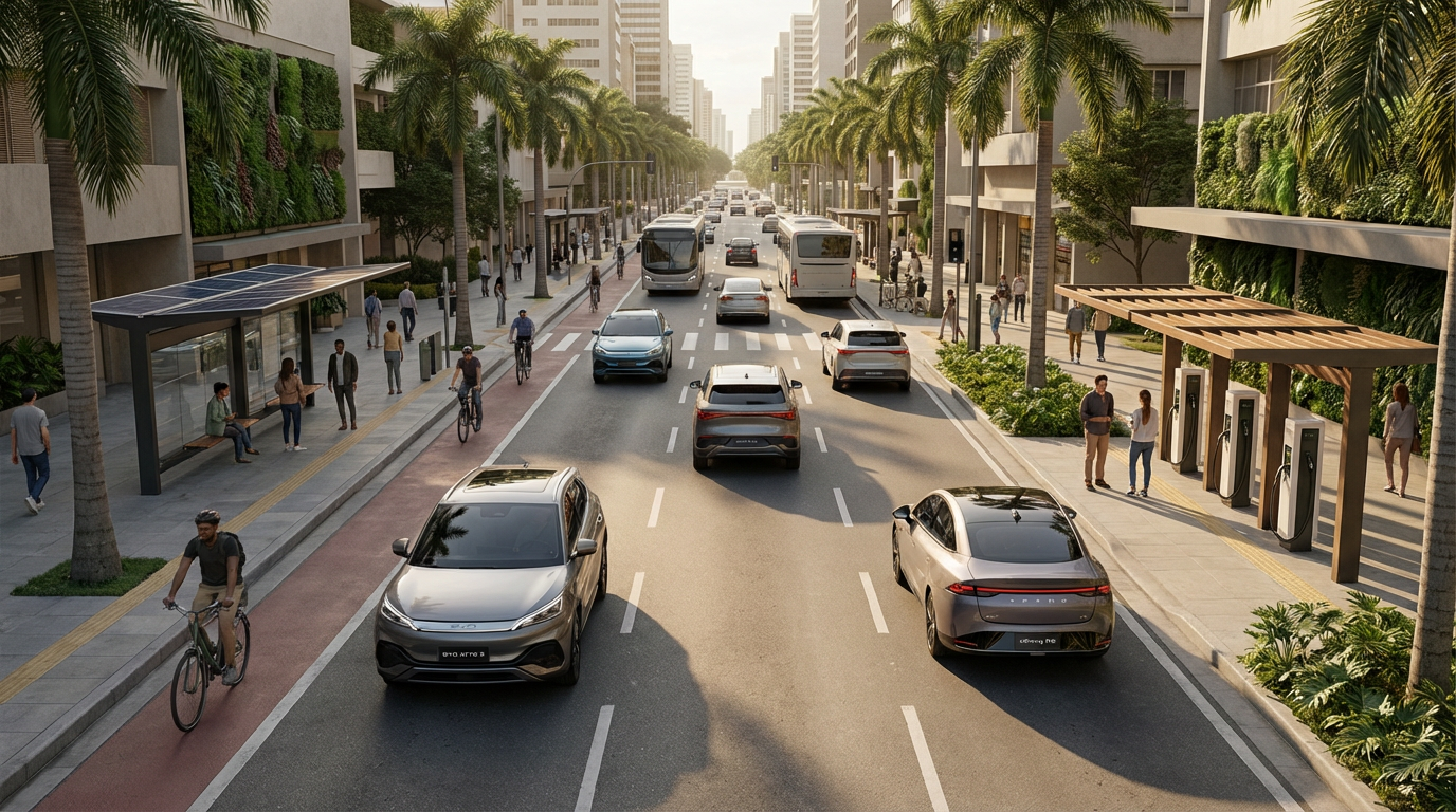 Por que as Fabricantes Chinesas Estão Dominando o Setor de Mobilidade Elétrica no Brasil