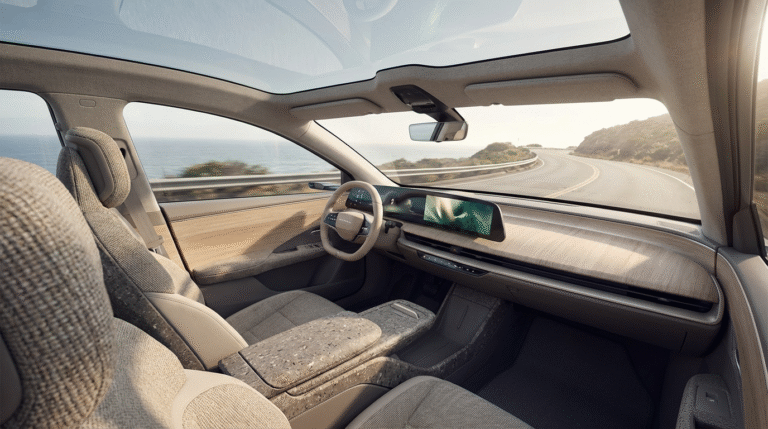 Interiores Veganos e Biomateriais na Nova Geração de Veículos Sustentáveis