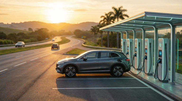 Carregamento Rápido em Rodovias no Brasil: Tempo e Realidade para Carros Elétricos