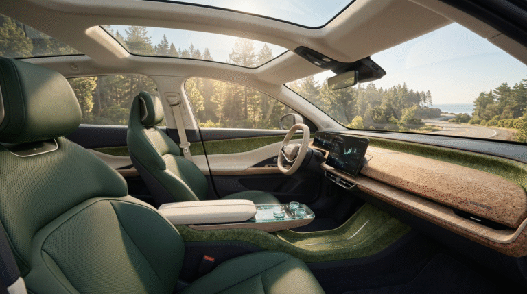 Do Vegan ao Bio: Como Interiores Sustentáveis Redefinem o Carro Moderno